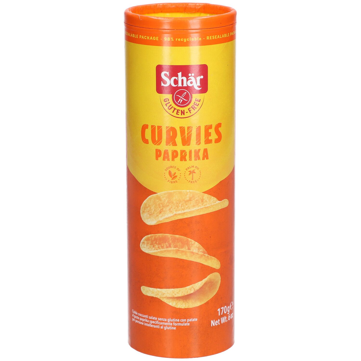 Schär Curvies Paprika Autre 170 g