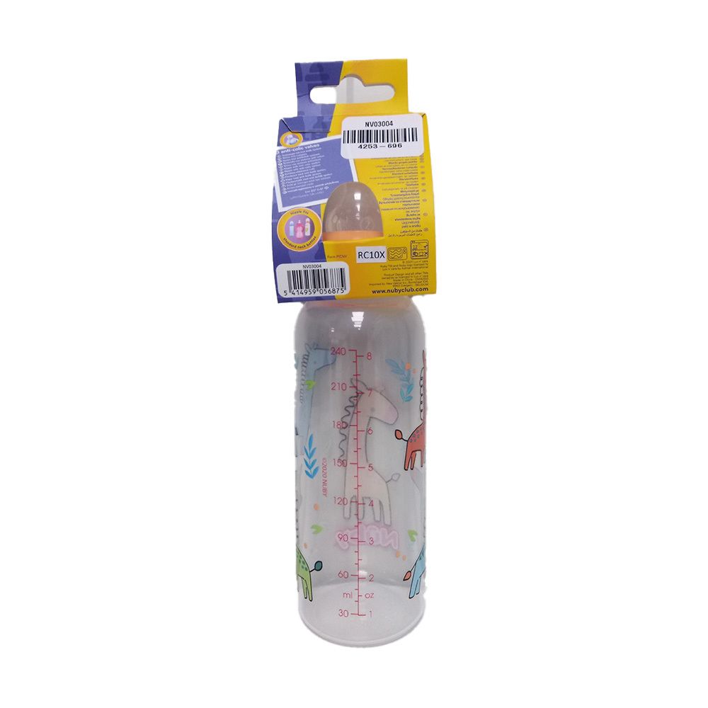 Nûby Biberon 1.2.3 Débit 0 Mois + Bouteilles 240 ml