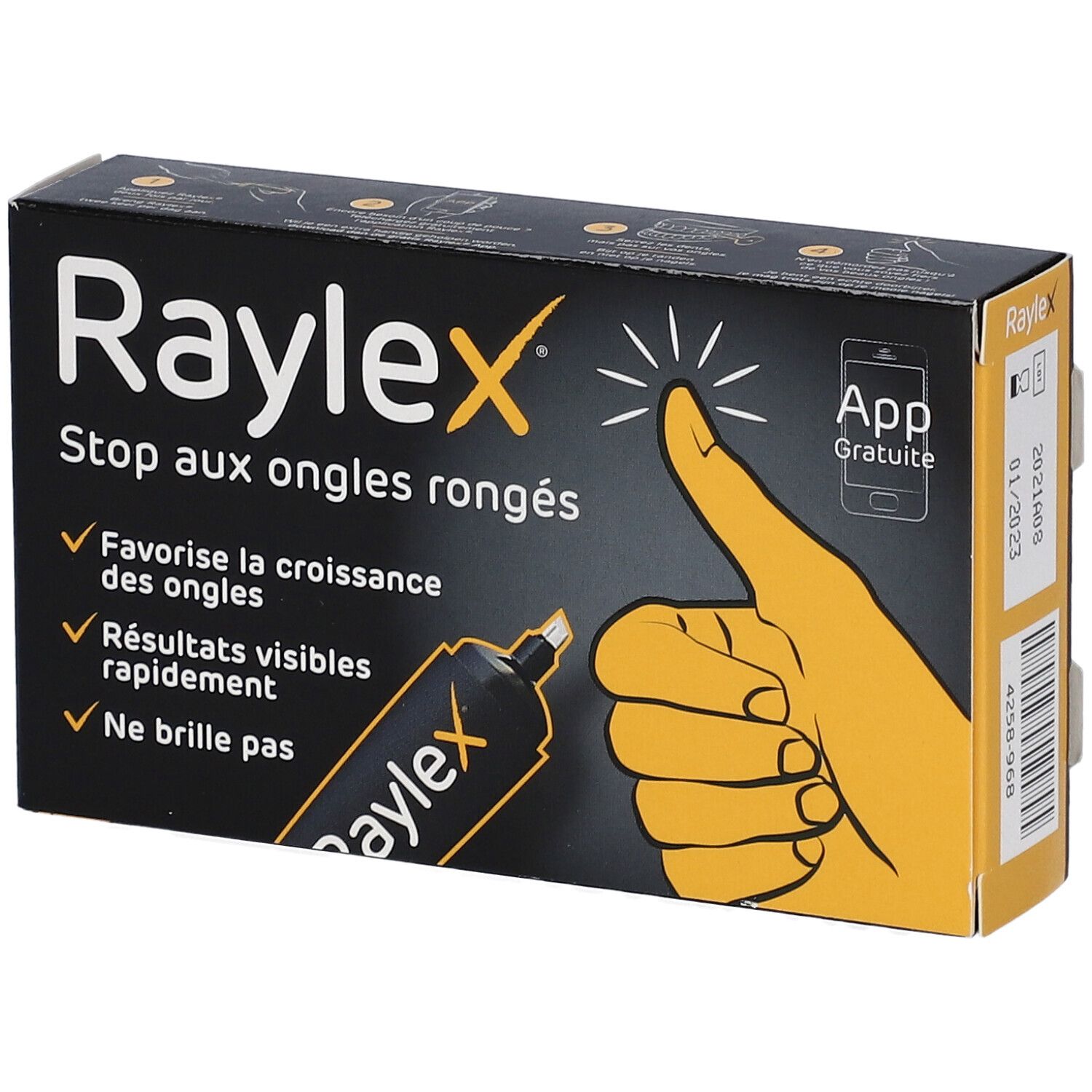 Raylex Stop aux Ongles Rongés Stick(S) 1,5 ml