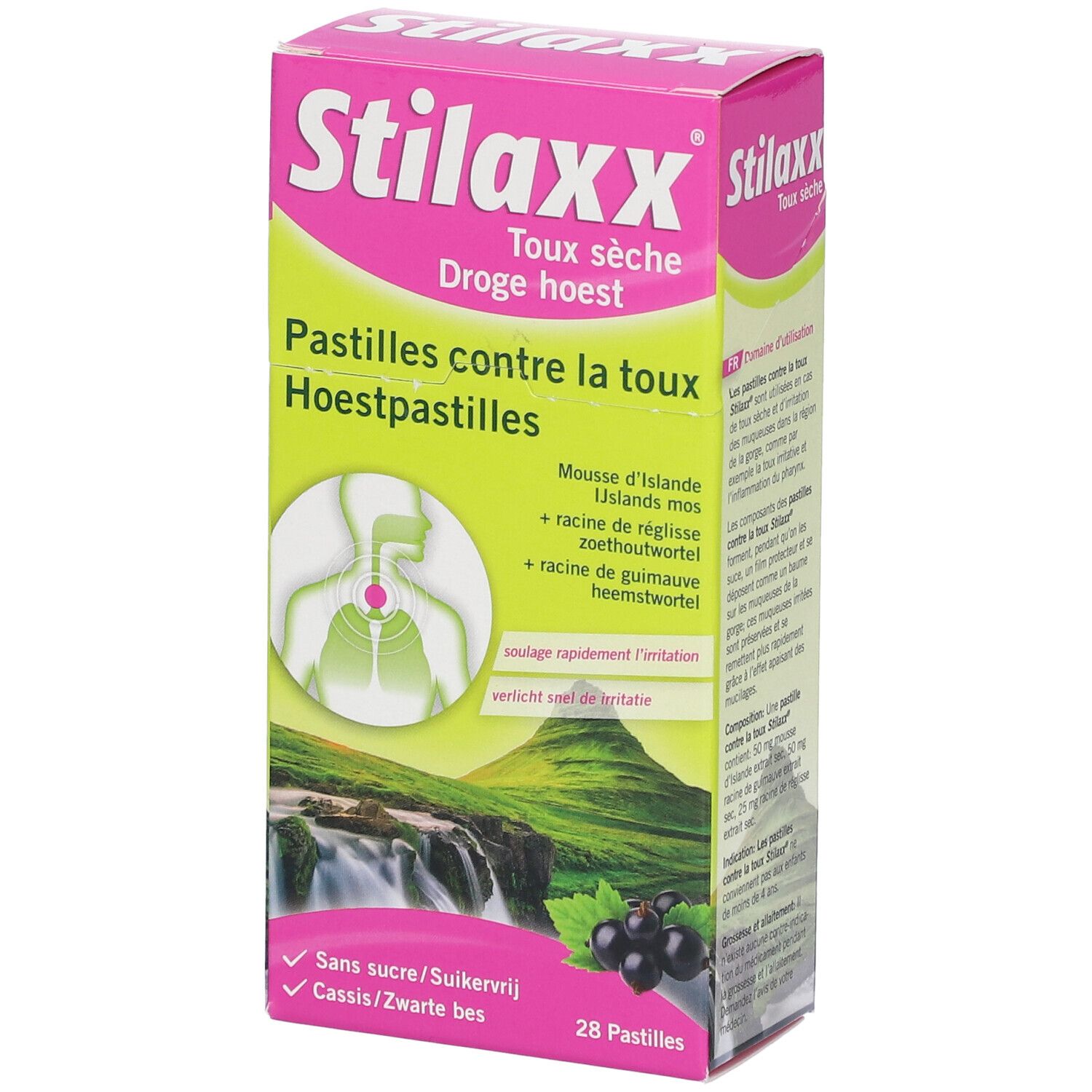 Stilaxx Pastilles Contre la Toux Sèche 28 pc(s) Pastille(S)