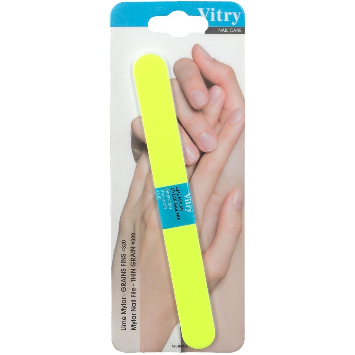 Vitry Lime à ongles Mylar jaune 1 pc(s) Lime