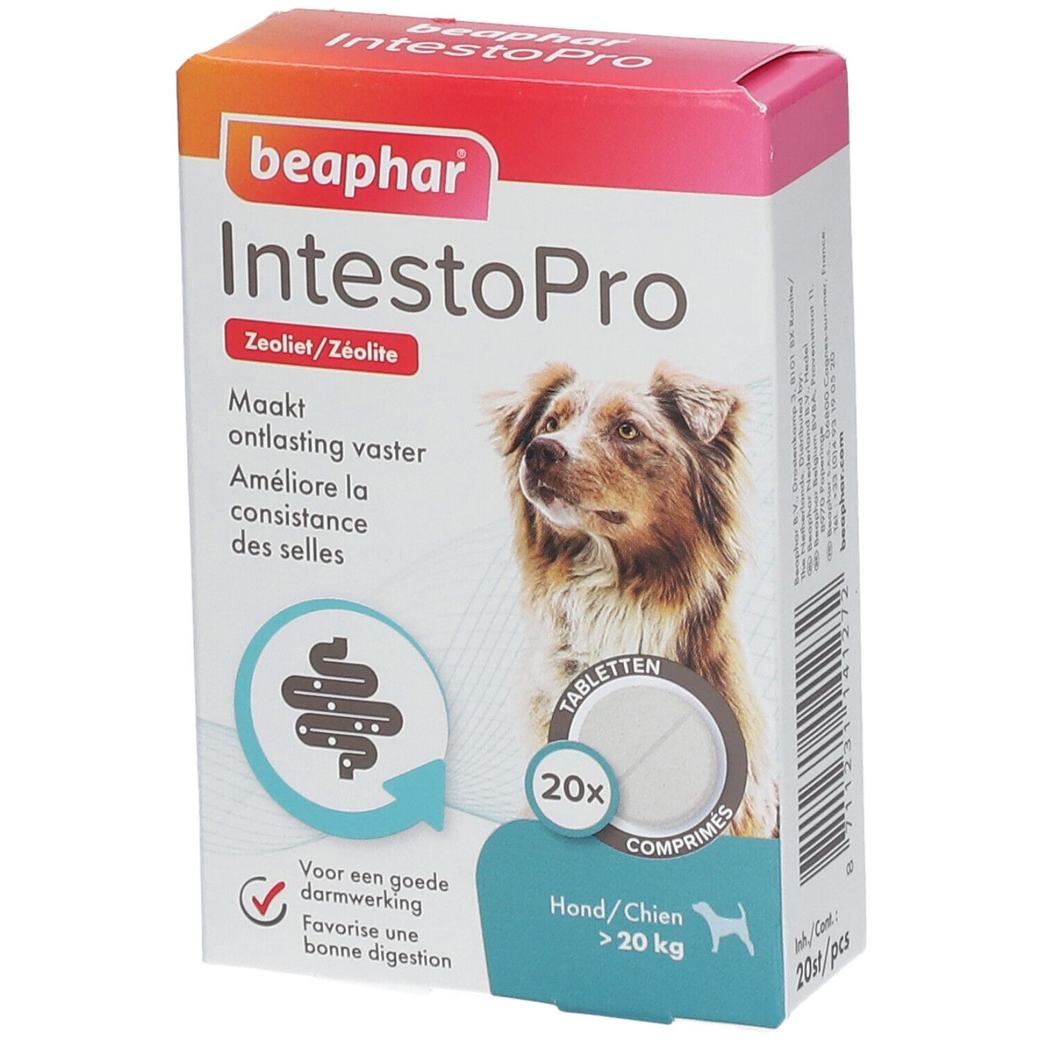 beaphar IntestoPro >20 kg Comprimé(S) 20 pc(s)