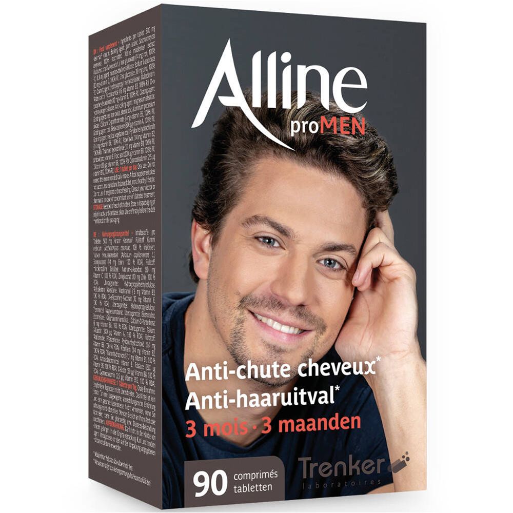 Alline proMEN Anti-chute de cheveux 90 pc(s) Comprimé(S)