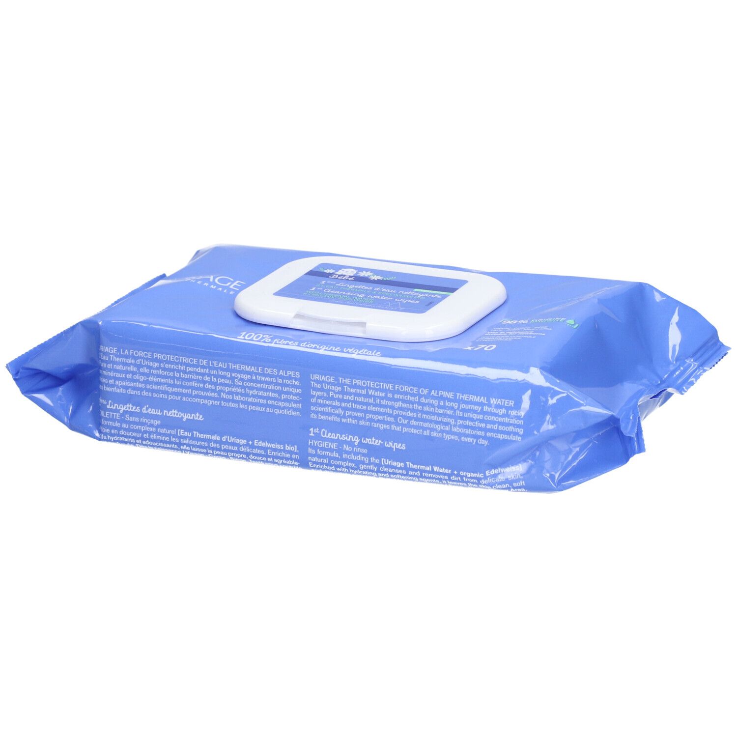 URIAGE Baby 1 Lingettes nettoyantes 70 pc(s) Soins Corporels