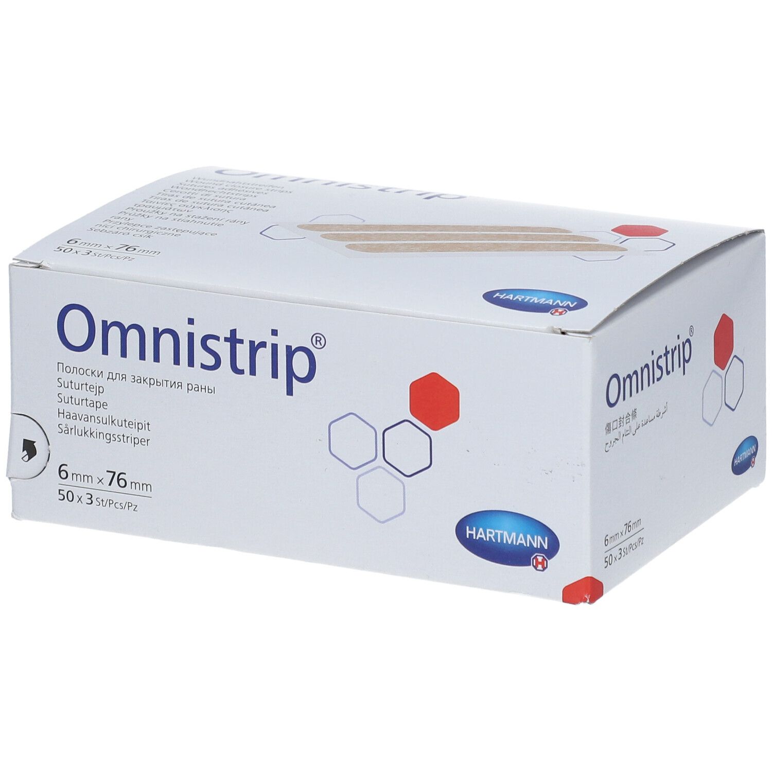 Hartmann Omnistrip 6x76mm Pansement(S) 50 pc(s)