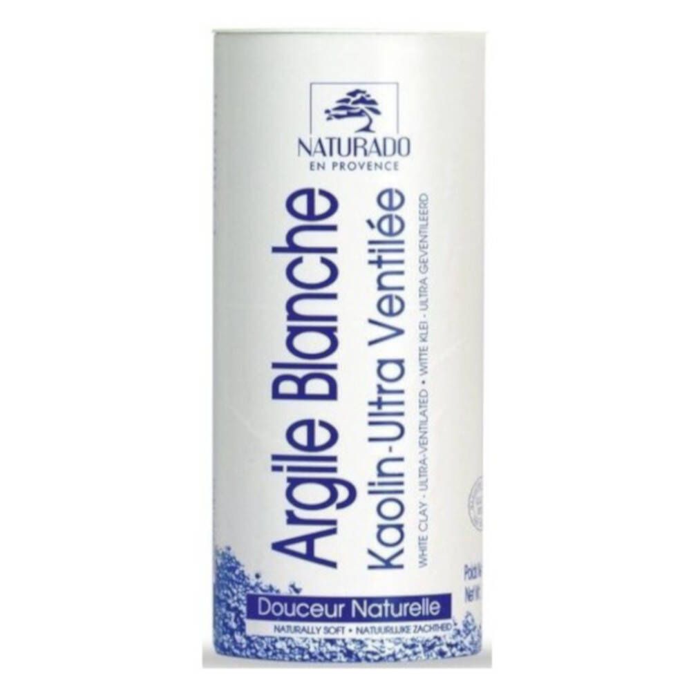 NATURADO EN PROVENCE Argile blanche Ultra ventilée 300 g Poudre