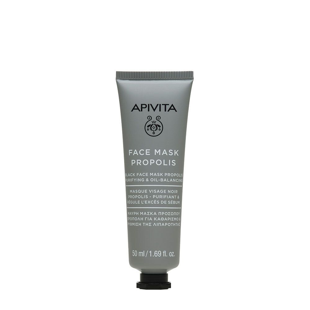 Apivita Face Mask Propolis Masque Normalisant Pour Peaux Grasses Sujettes À L'acné 50 Ml - Image 5