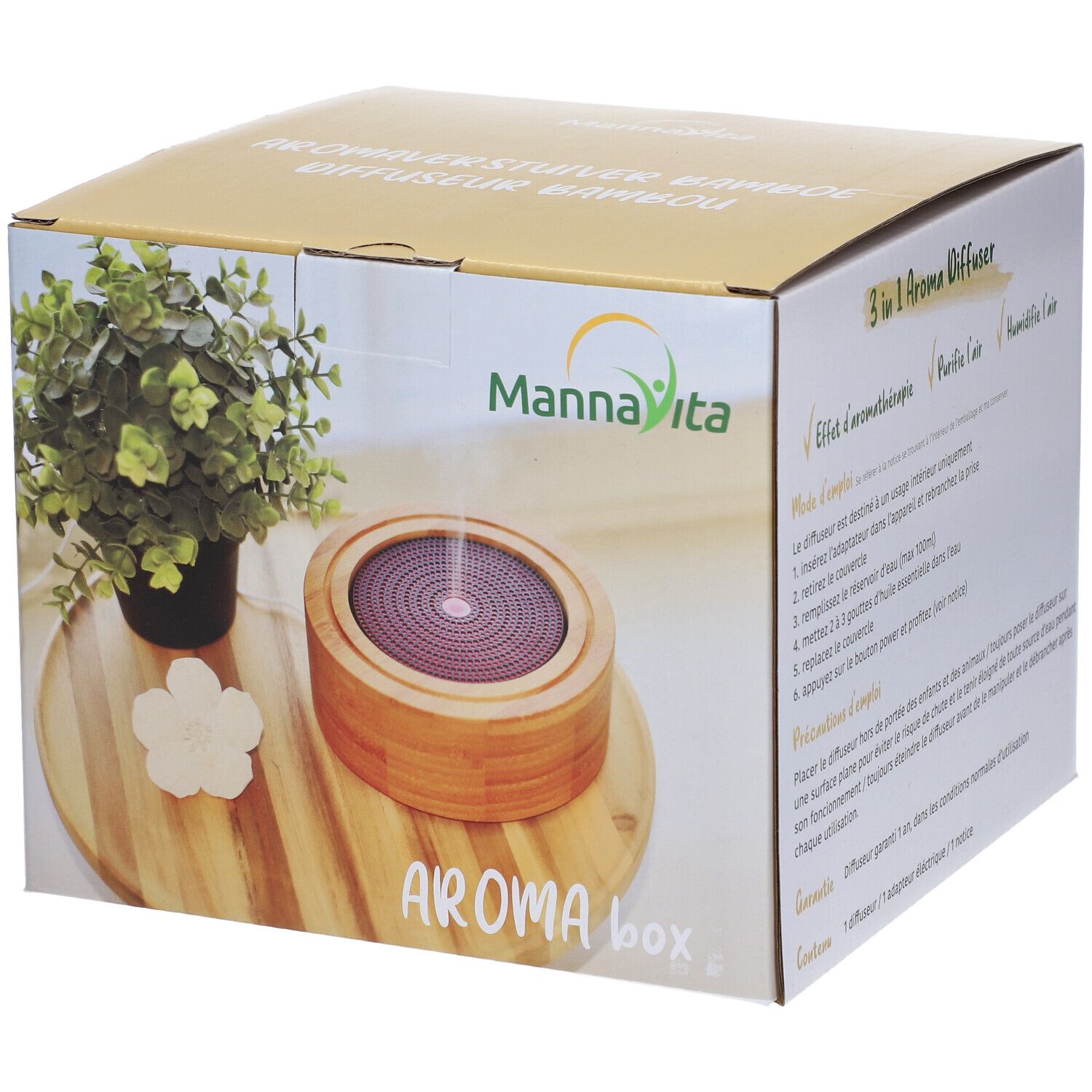 Mannavital Diffuseur Box 1 pc(s) Autre