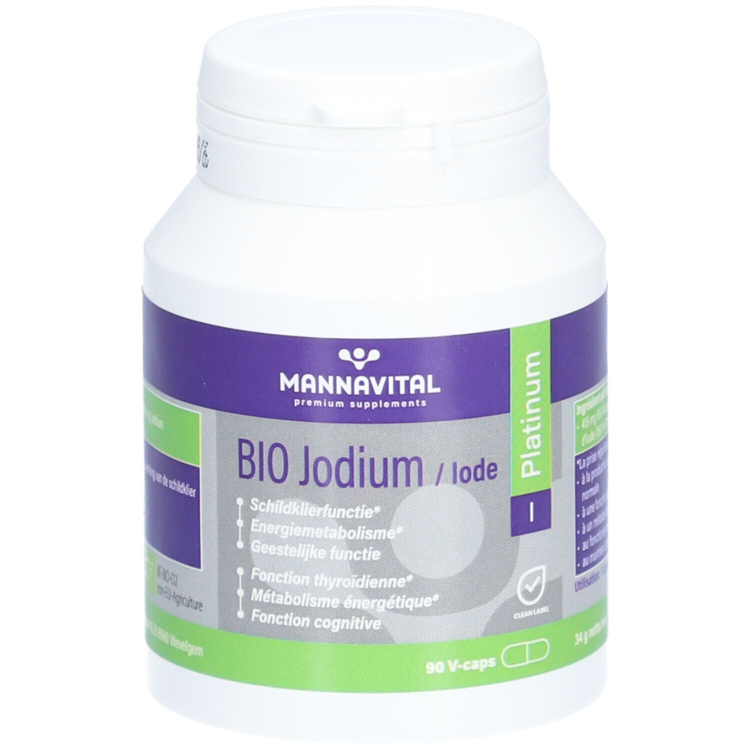 Mannavital Iode Platinum Capsule(S) 90 pc(s)