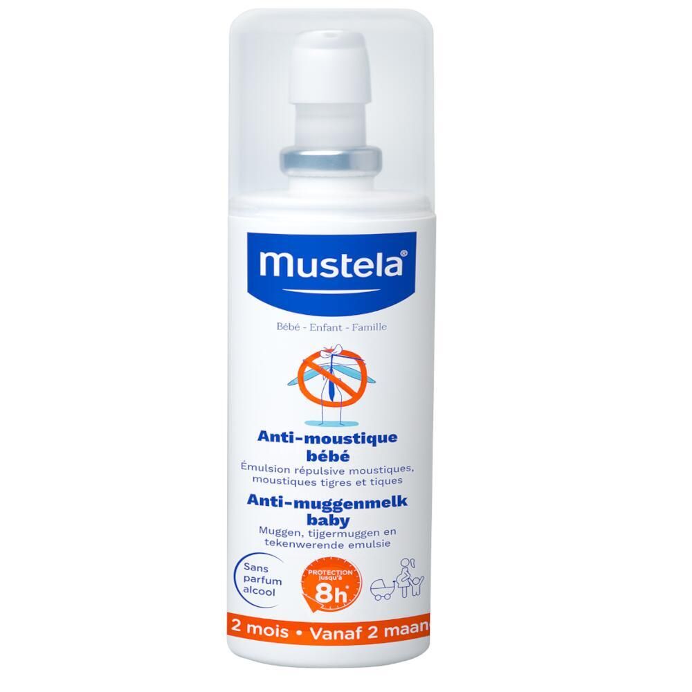 Mustela Lait Anti-Moustiques Bébé 100 ml Lait