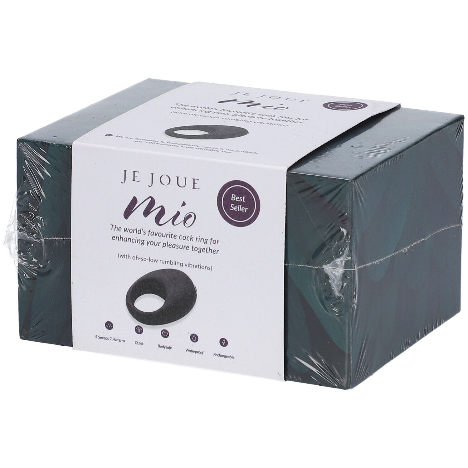 Je Joue Mio Anneau Vibrant Noir 1 pc(s) Vibrateur