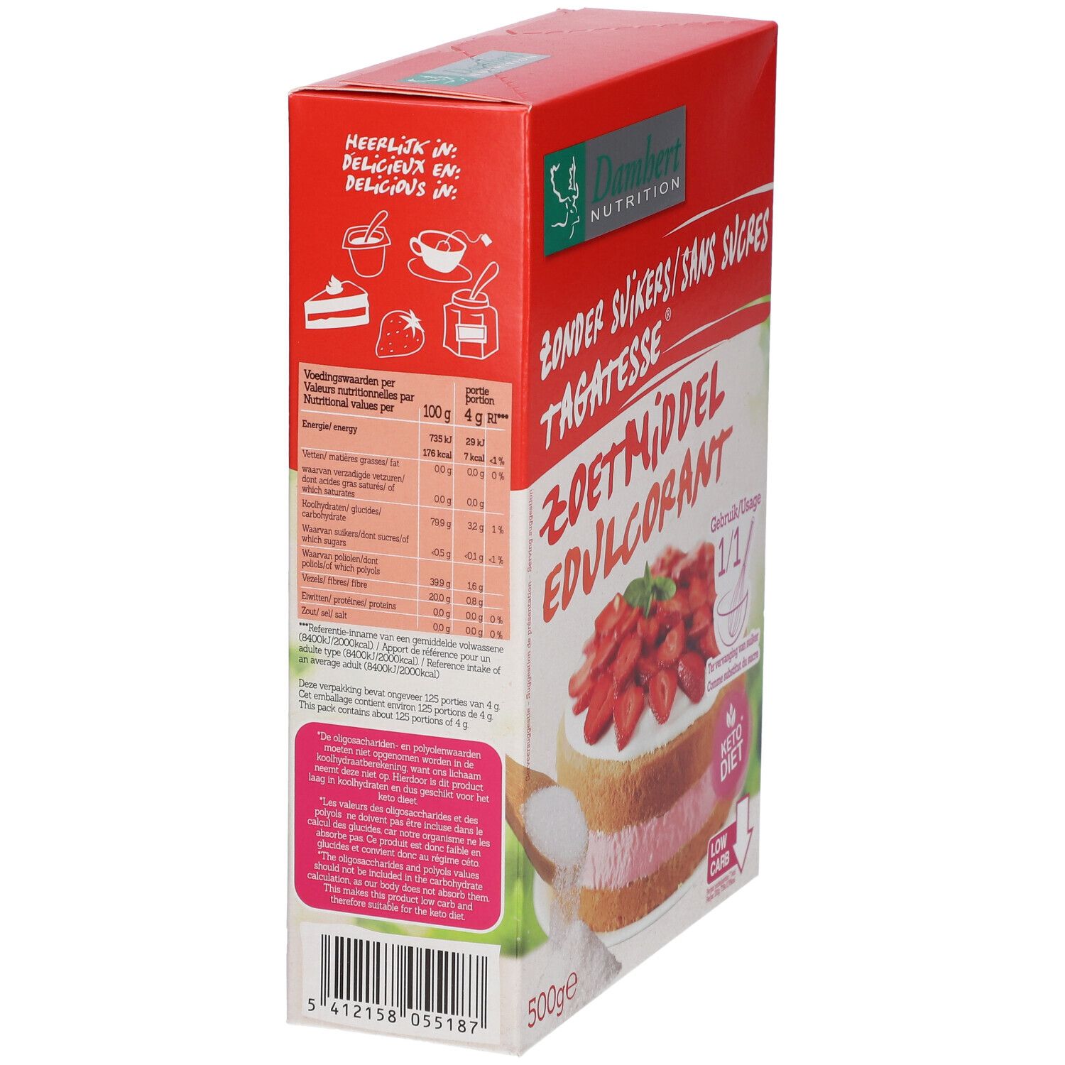 Damhert Tagatesse® Sans Sucres Autre 500 G