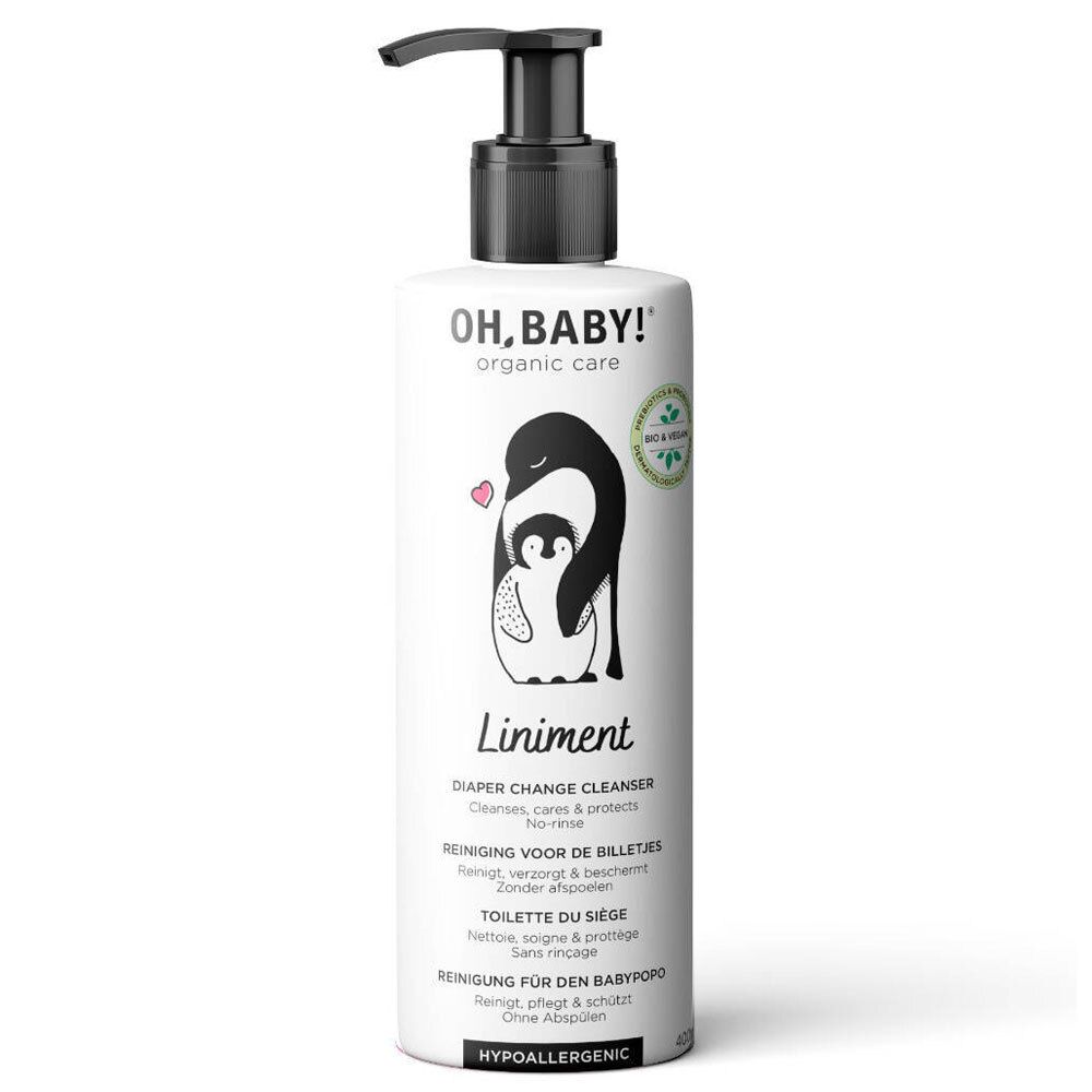 Oh, bébé ! Nettoyage pour les fesses de - Liniment Lotion(S) 400 ml