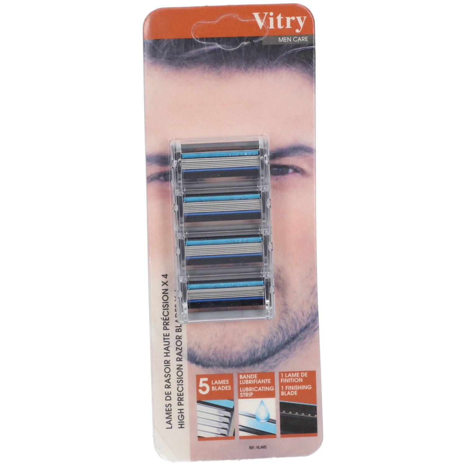 VITRY MEN Lames de rasoir haute précision 4 pc(s) Autre