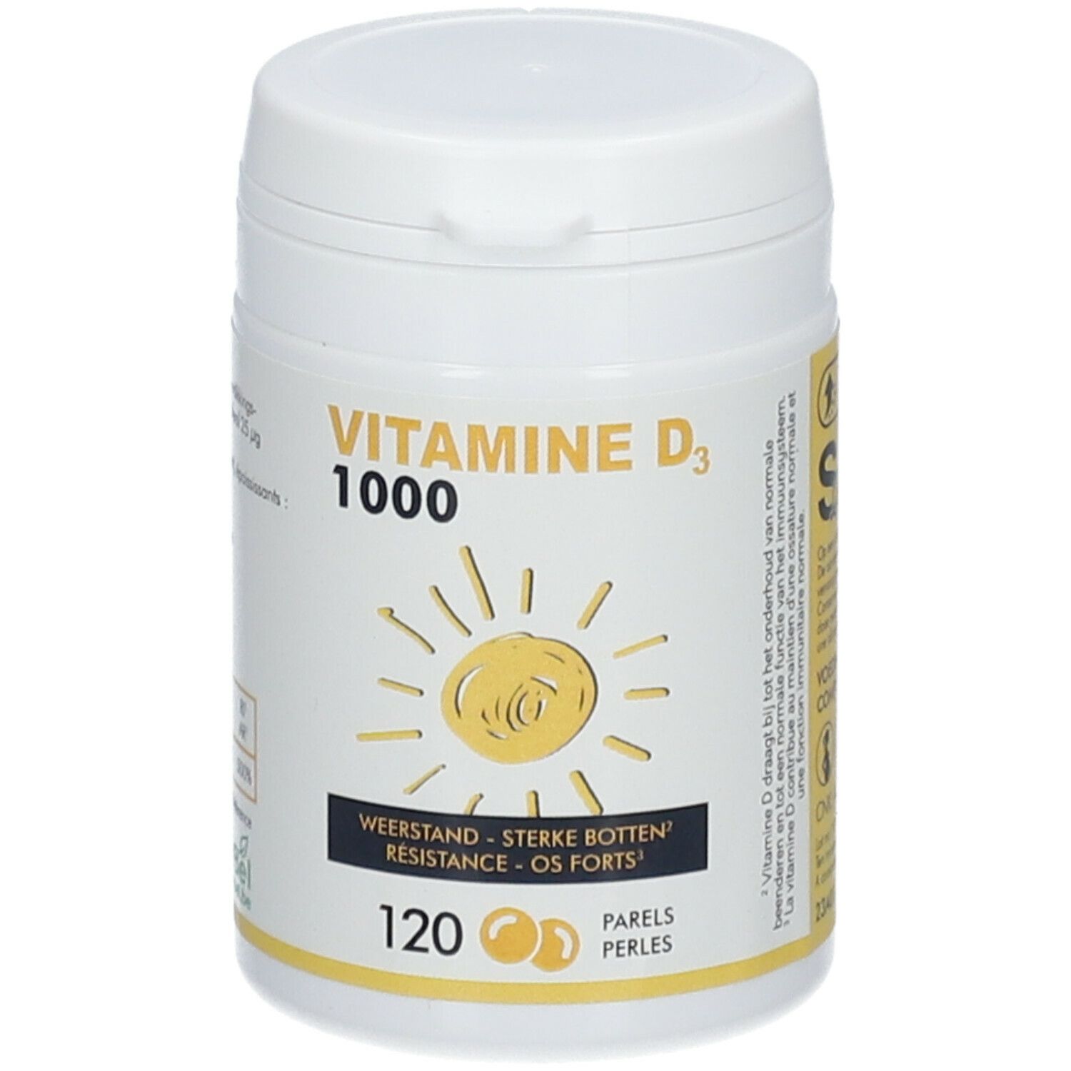 SORIABEL Vitamine D 1000 120 pc(s) Perle(S)