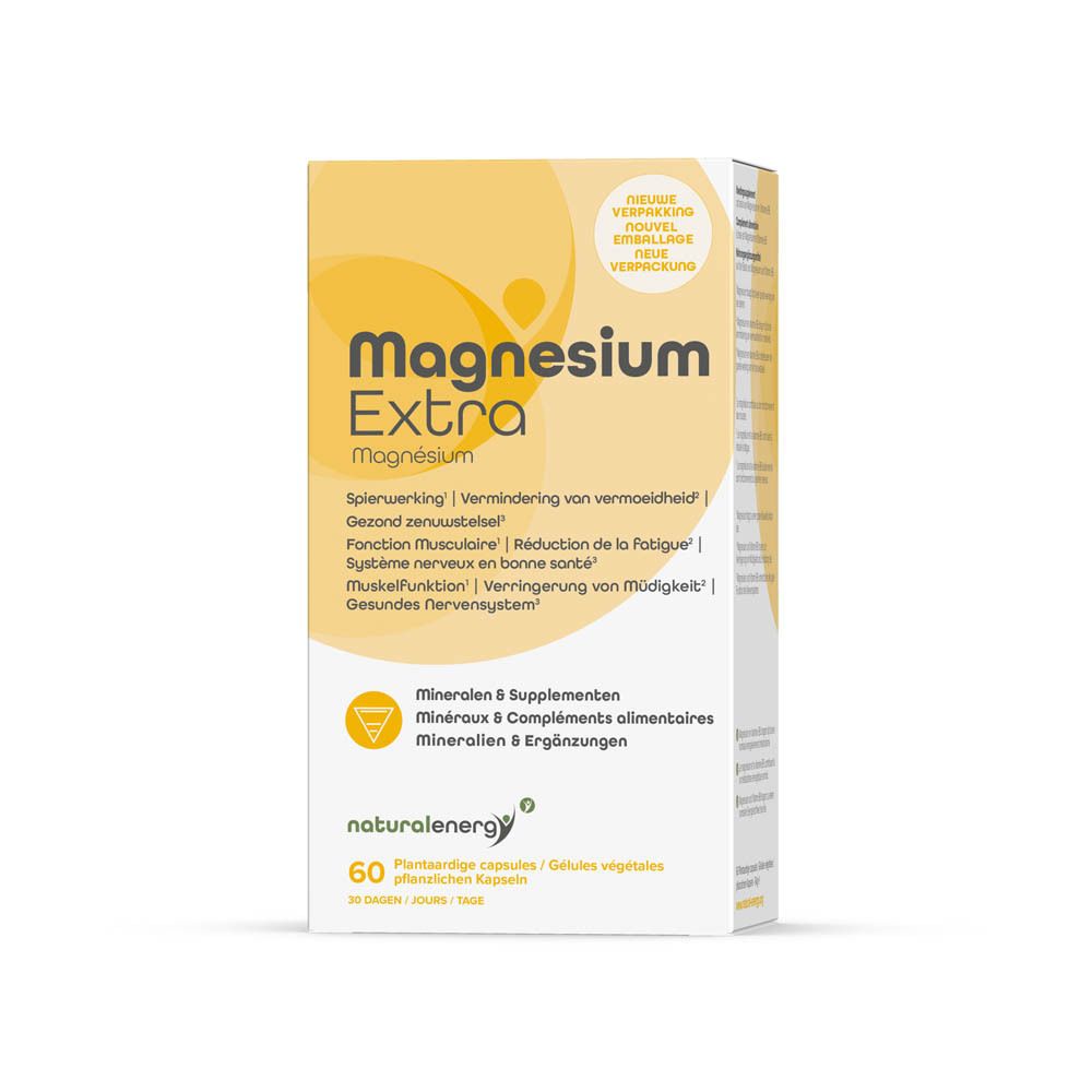 Natural Energy Magnésium Extra 60 pc(s) Capsule(S)