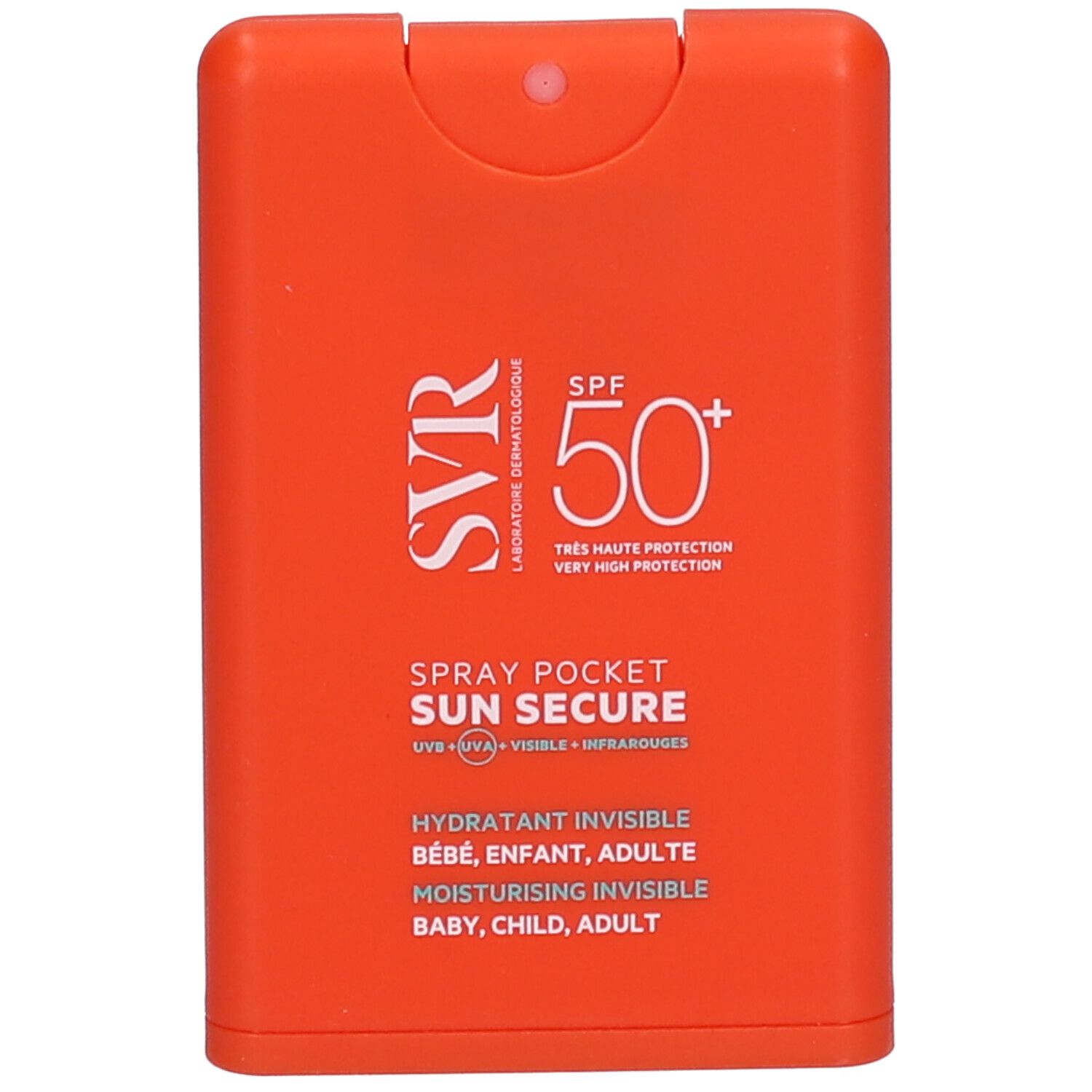 SVR SUN SECURE Pocket Spray SPF50+ 20 ml