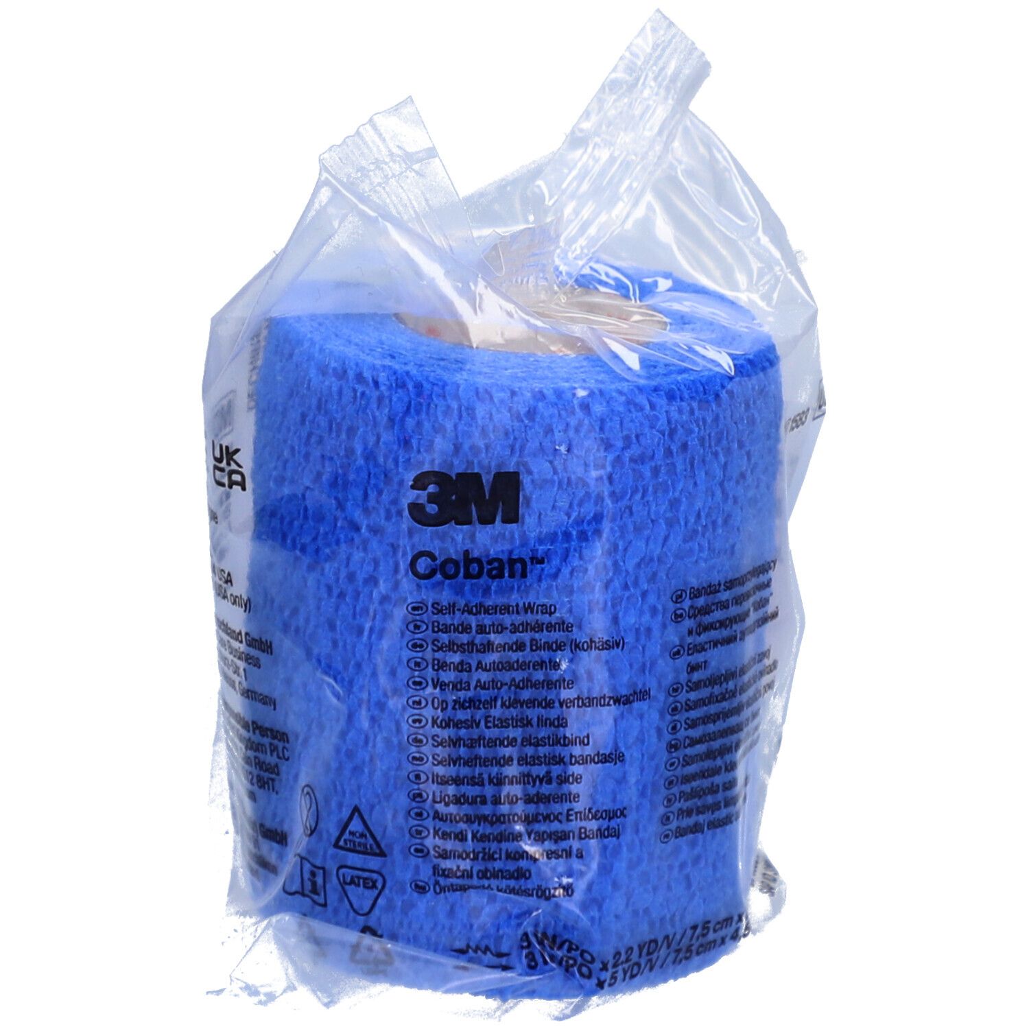 3M™ Coban™ Bandes Cohésive - Bleu Bandage(S) 1 pc(s)