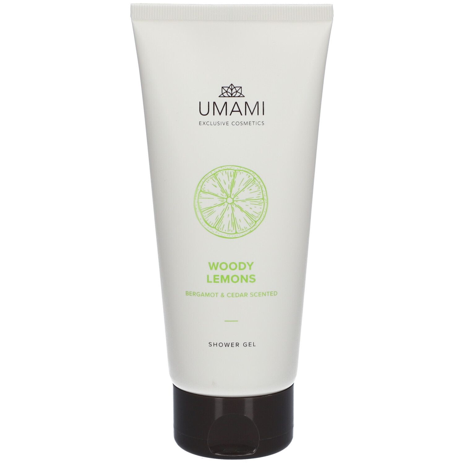 Umami Woody Lemons Shower Gel Bergamote & Cèdre 200 ml Gel Douche