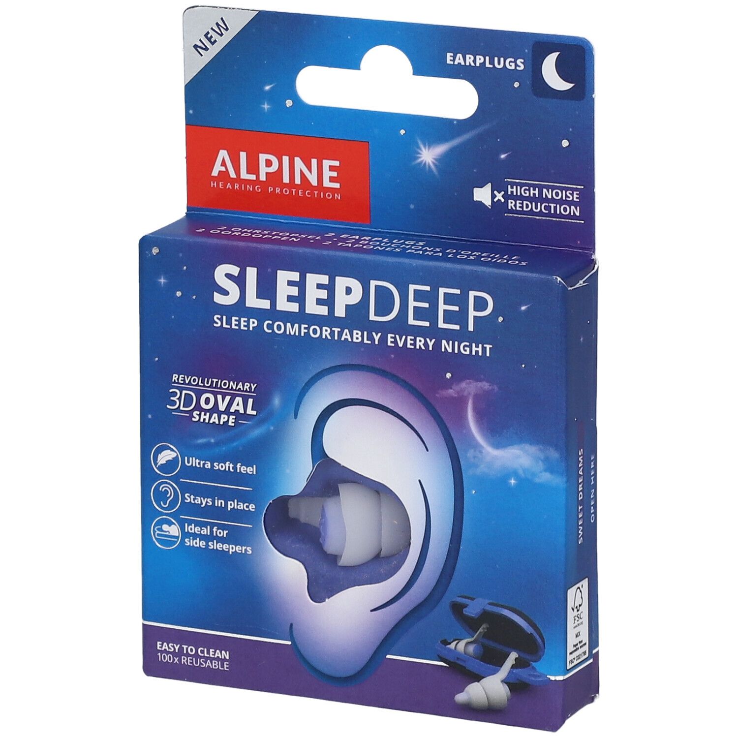 Alpine SleepDeep Bouchon D'Oreille 1 pc(s) Autre