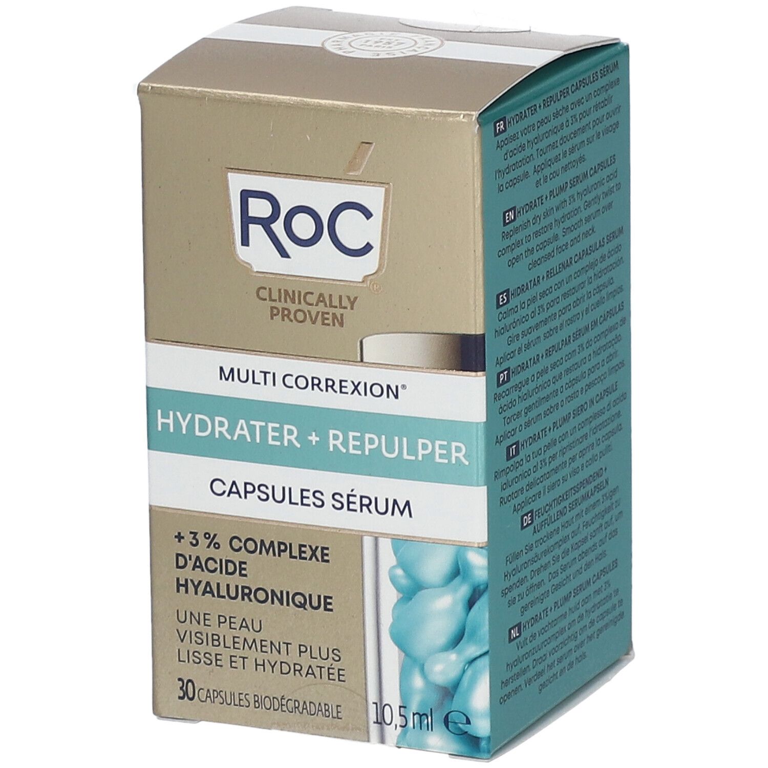 RoC Multi Correxion Hydrate + Plump Capsules Sérum 30 pc(s) Capsule(S)