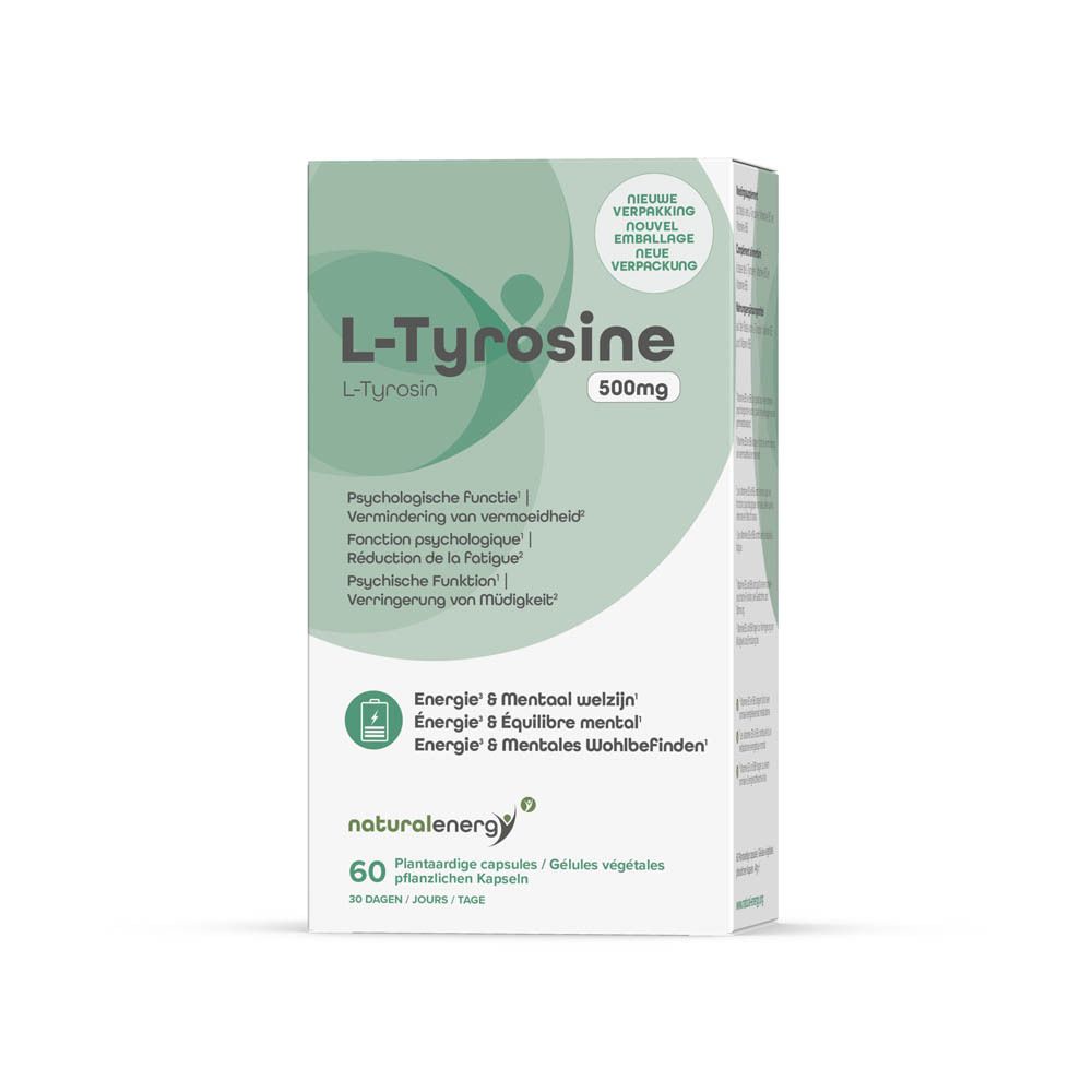 Natural Energy L-Tyrosine 500 mg 60 pc(s) Capsule(S)
