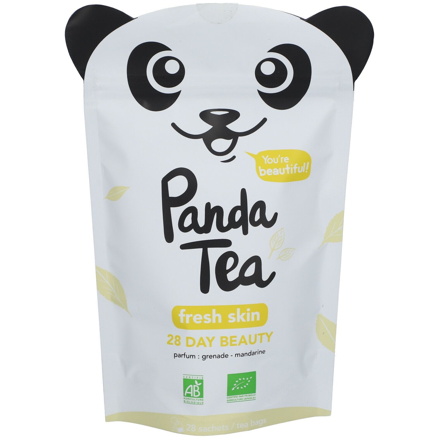 Panda Tea Fresh Skin Thé Instantané 28 pc(s)