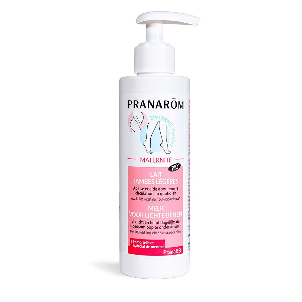 PRANARÔM Lait jambes légères 200 ml Lait