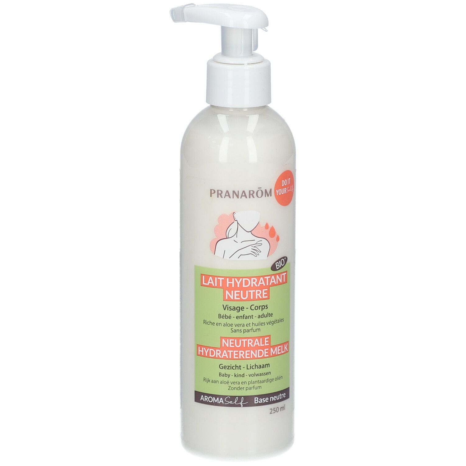 Pranarôm Lait Hydratant Neutre - 250 ml 250 ml Lait