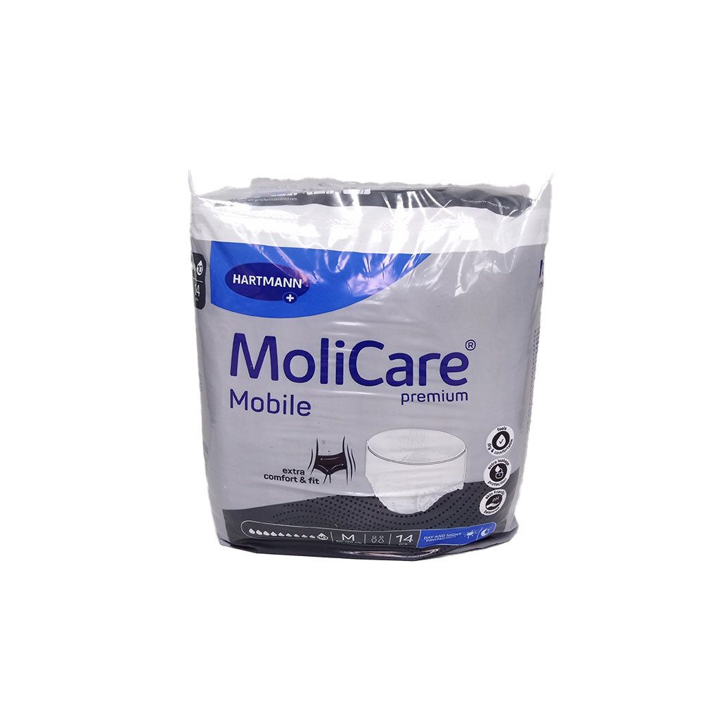 MoliCare Premium Mobile 10 gouttes M 14 pc(s) Culotte D'Incontinence