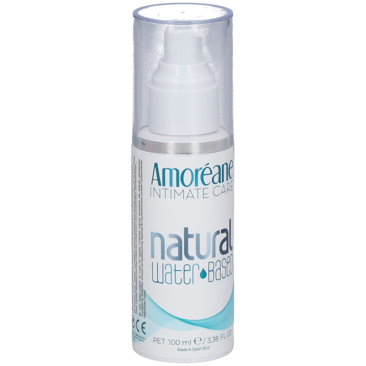 Amoreane Lubrifiant Base Eau Naturel 100Ml - Image 2