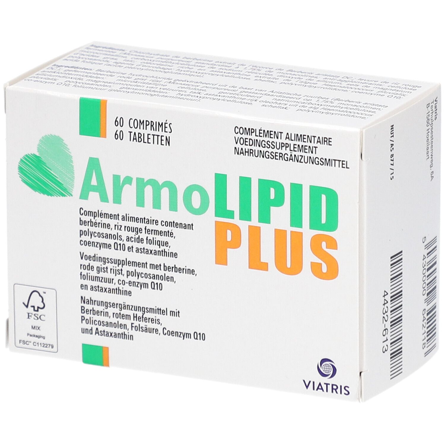 Armolipid Plus | Cholestérol Comprimé(S) 60 pc(s)