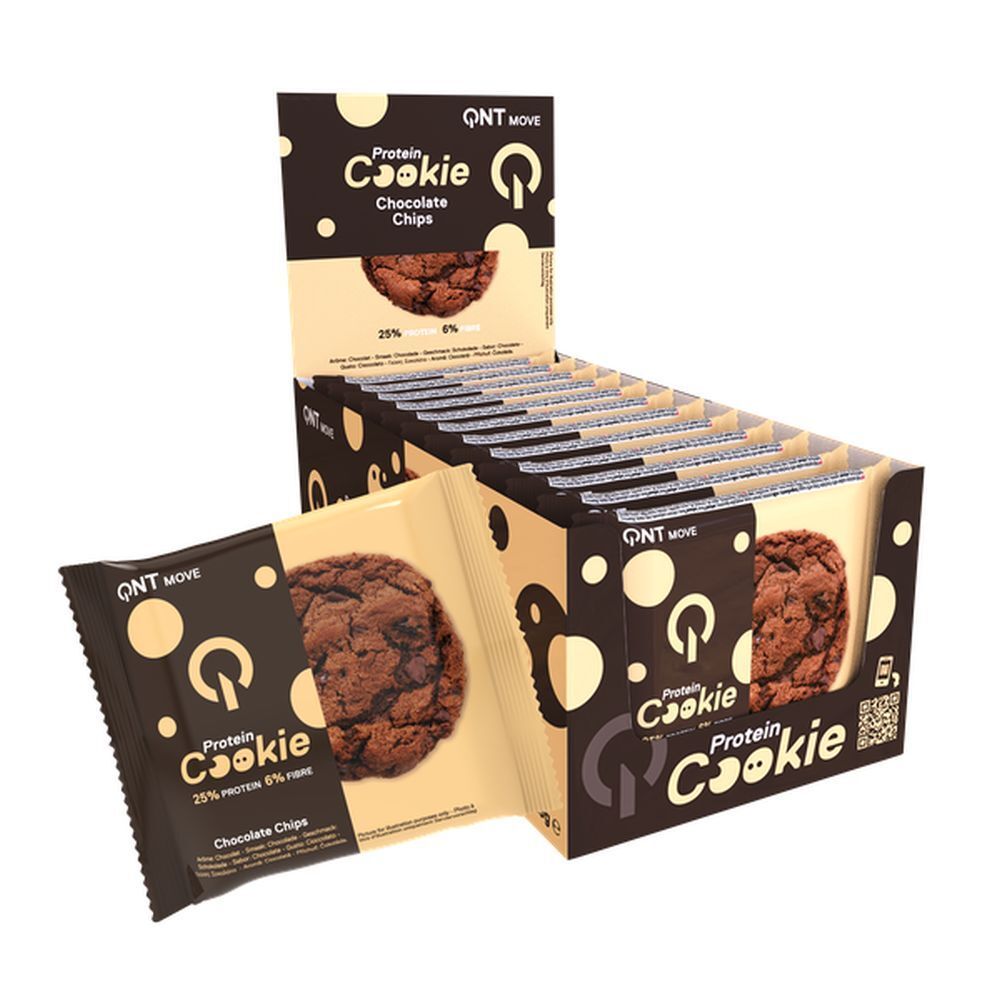 Qnt Marron Nutrition Protéinée Pépites De Chocolat Cookie - Image 2