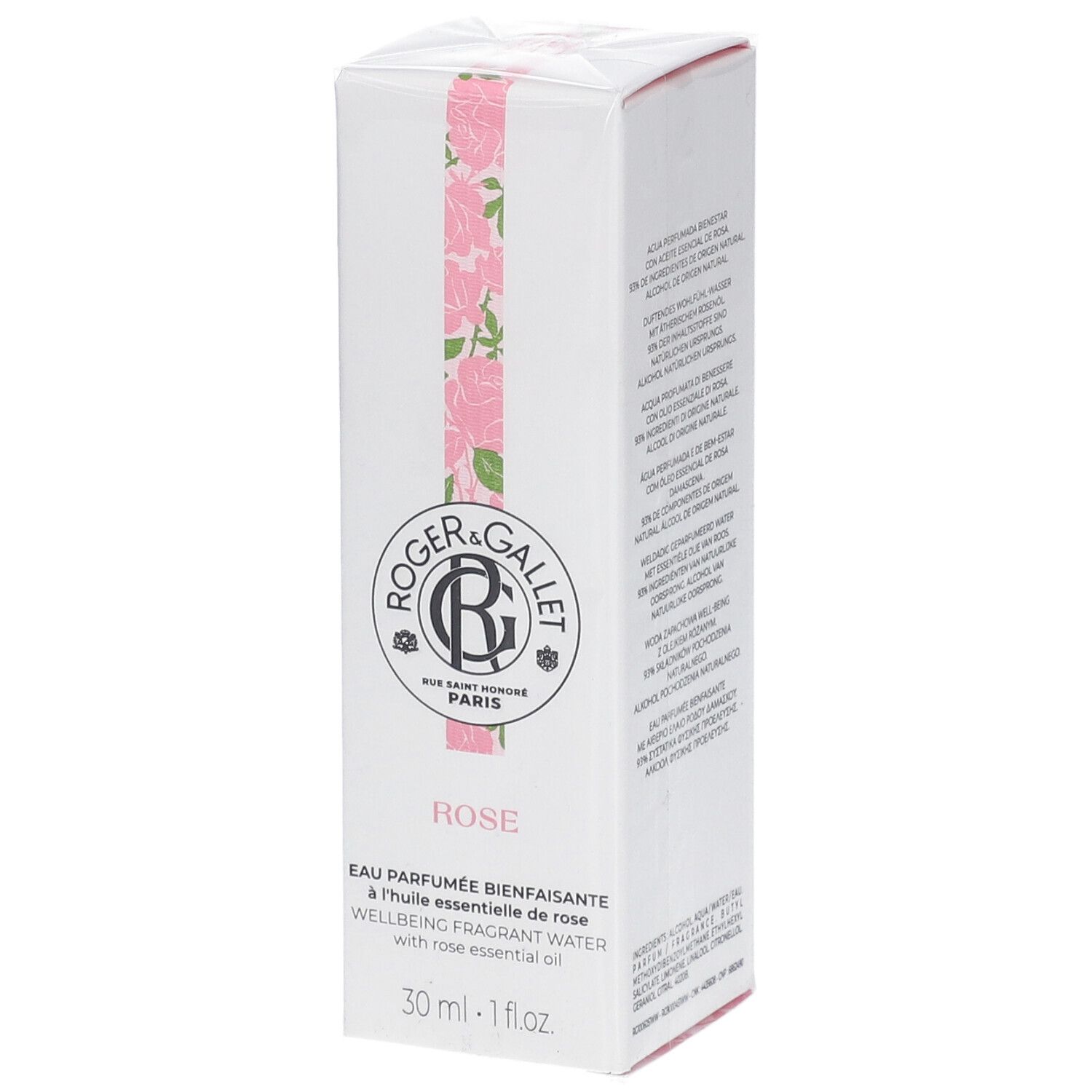 Roger & Gallet Eau Parfumée Bienfaisante ROSE Spray 30 ml