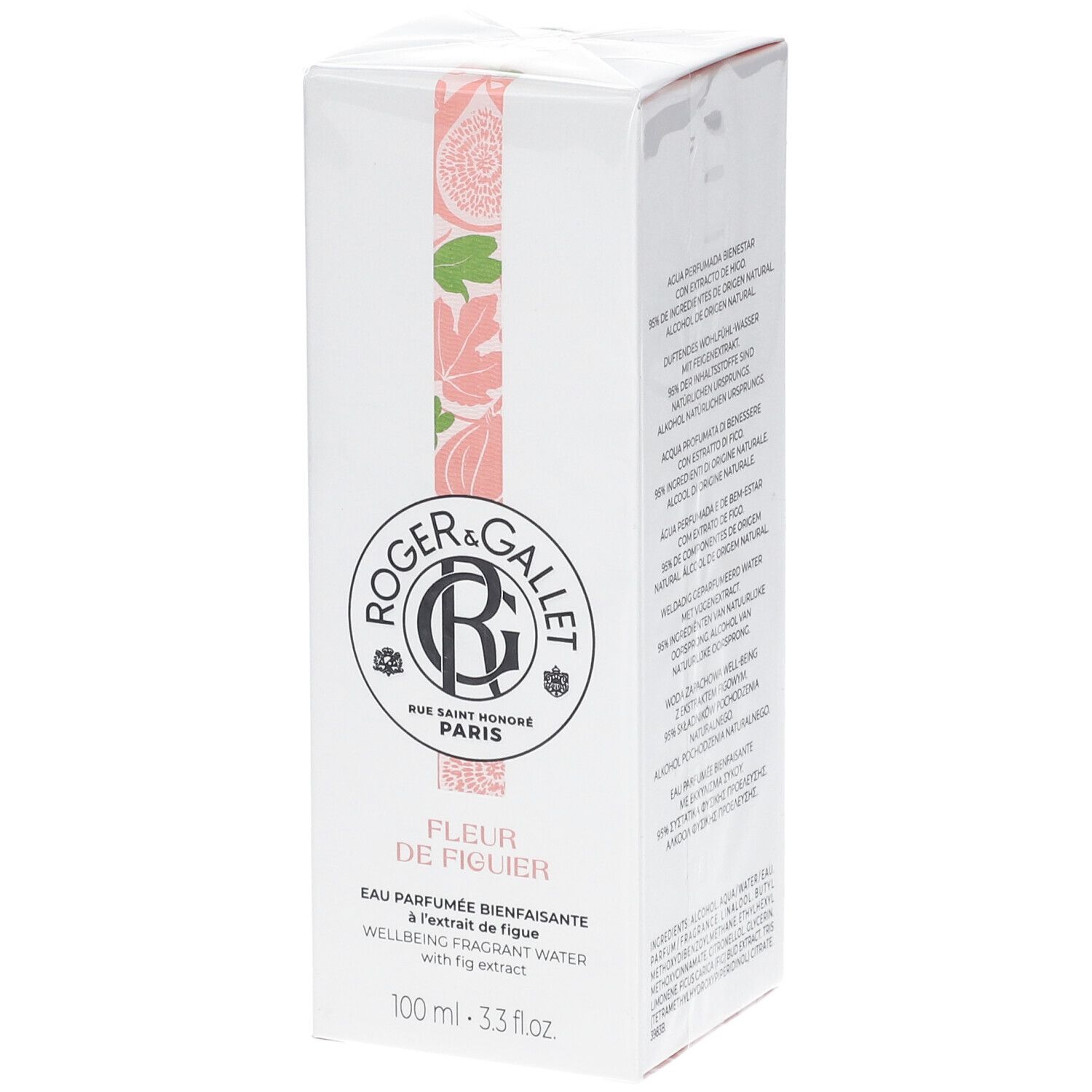 Roger & Gallet Eau Parfumée Bienfaisante FLEUR DE FIGUIER 100 ml Spray