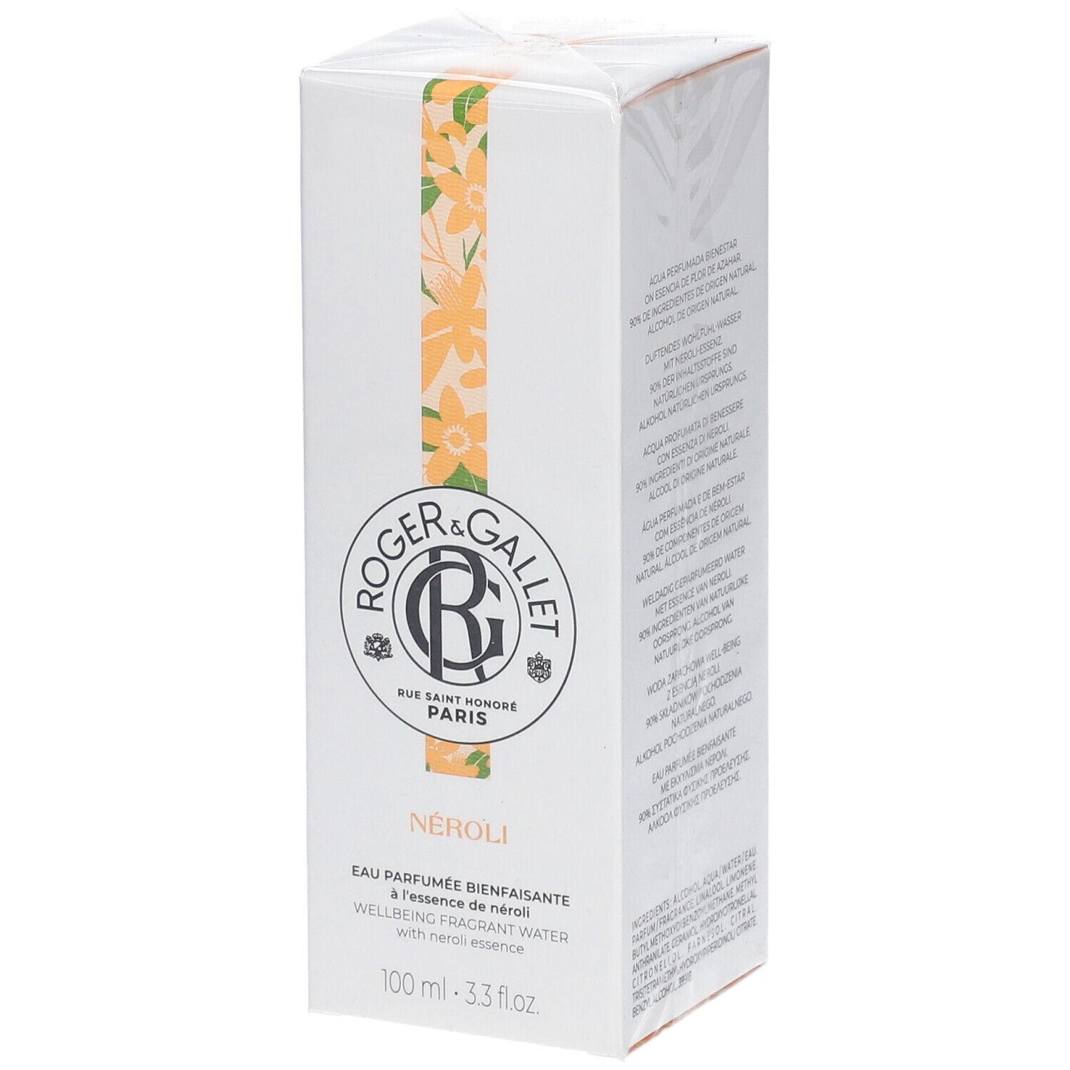 Roger & Gallet Eau Parfumée Bienfaisante NÉROLI 100 ml Spray