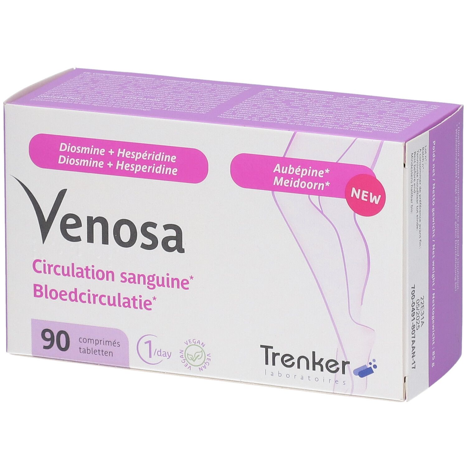 Trenker Venosa 90 pc(s) Comprimé(S)