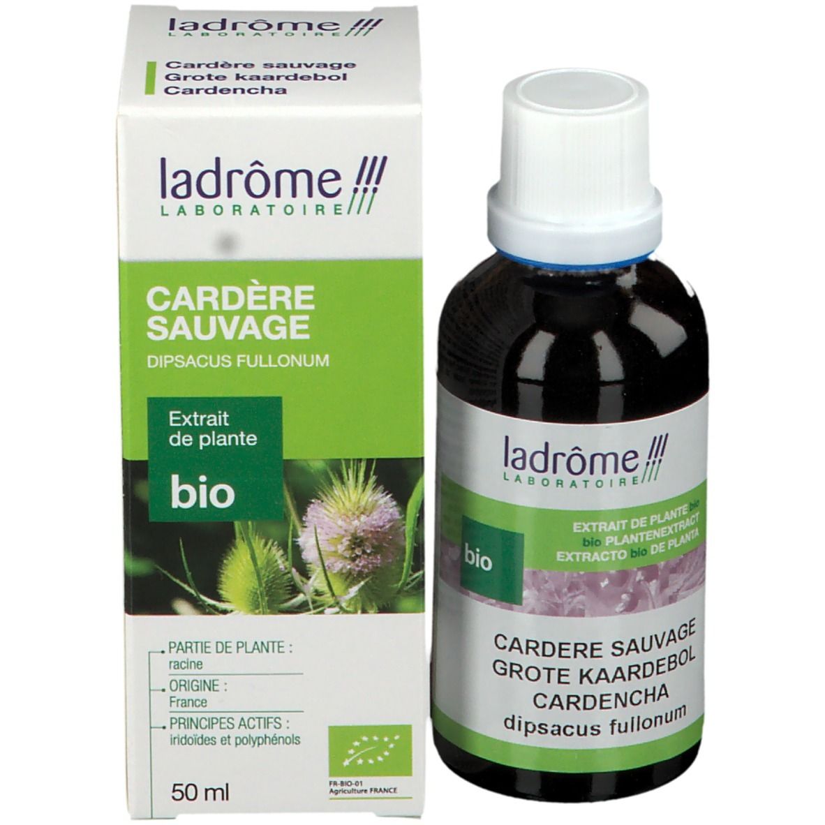 Ladrôme Extrait De Plante Bio Cardère Sauvage Goutte(S) Orale(S) 50 Ml Enfants