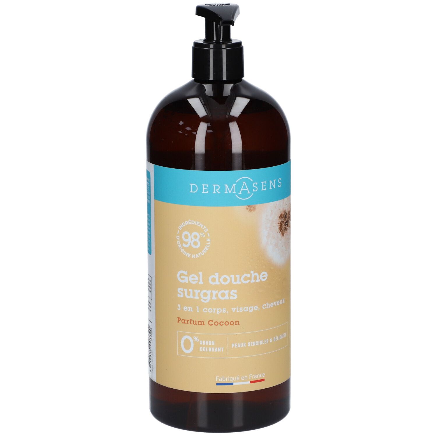 Dermasens Gel Douche Surgras 3 En 1 Cocoon 1L Douche L