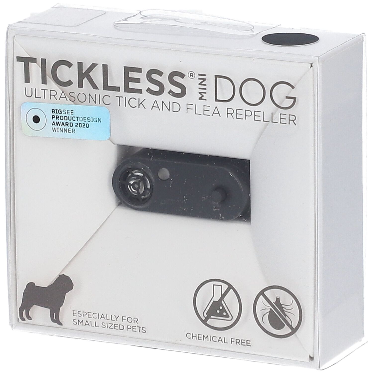 Tickless® Mini Chien Expulseur Ultrasonique Tique/Puce Noir 1 pc(s) no data