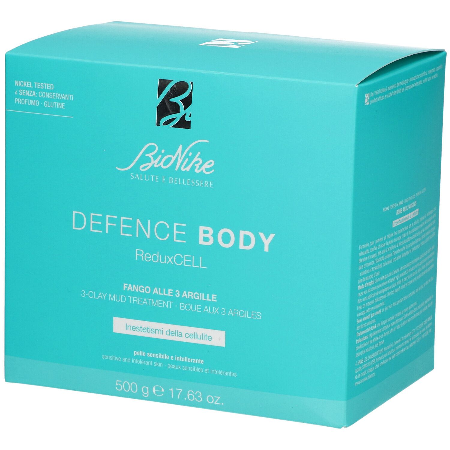 BioNike Defence Body ReduxCELL 3-Clay Mud Treatment Autre 500 g