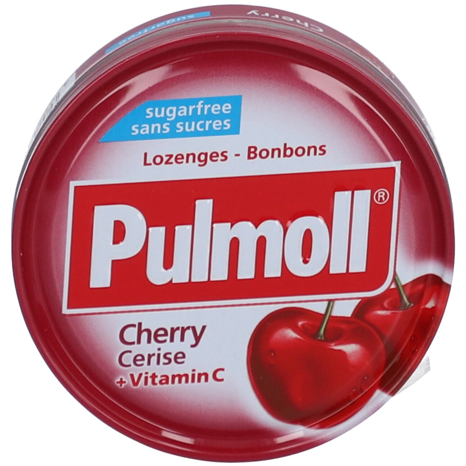 Pulmoll Bonbons Cerise + Vitamine C 45 g Pastille(S)