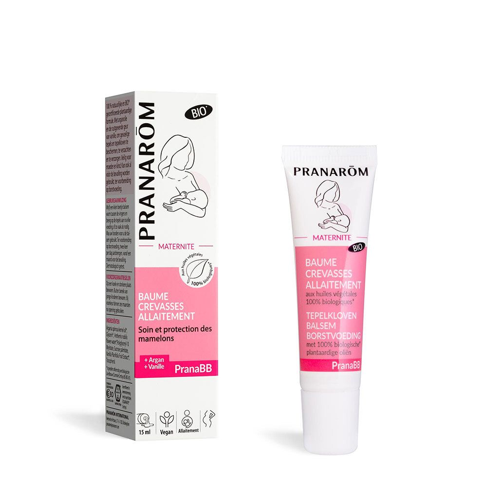 PRANAROM PranaBB Maternité Baume Crevasses allaitement 15 ml Baume