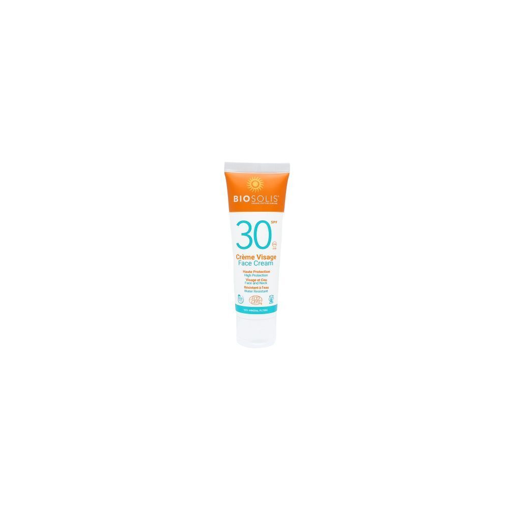 Biosolis Crème Visage Protection Solaire SPF30 50 ml