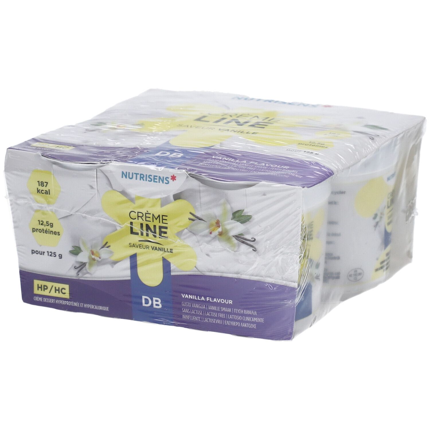 Hyperdrink Cremeline 2kcal Saveur Vanille 4x125 g Aliment