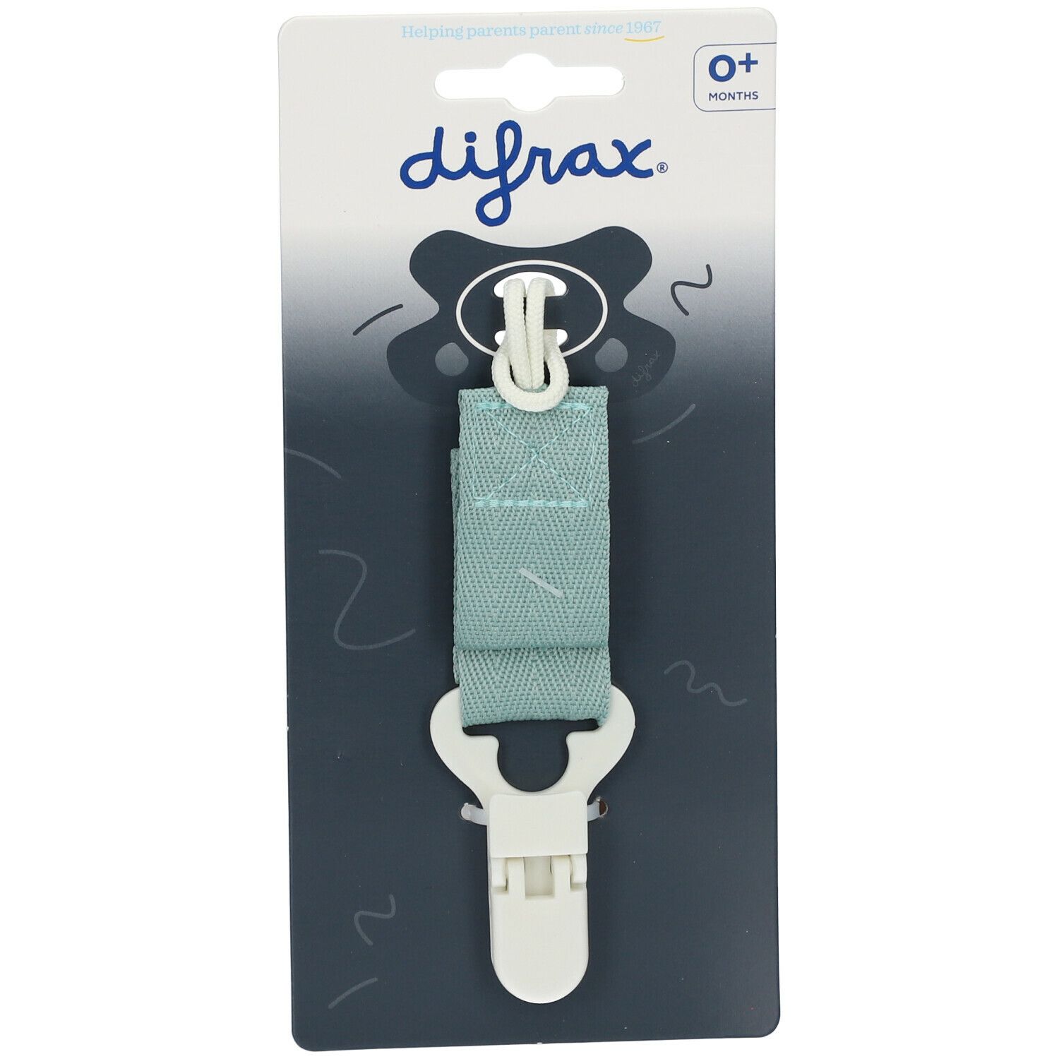 Difrax Attache Sucette Sage Accessoire(S) 1 pc(s)