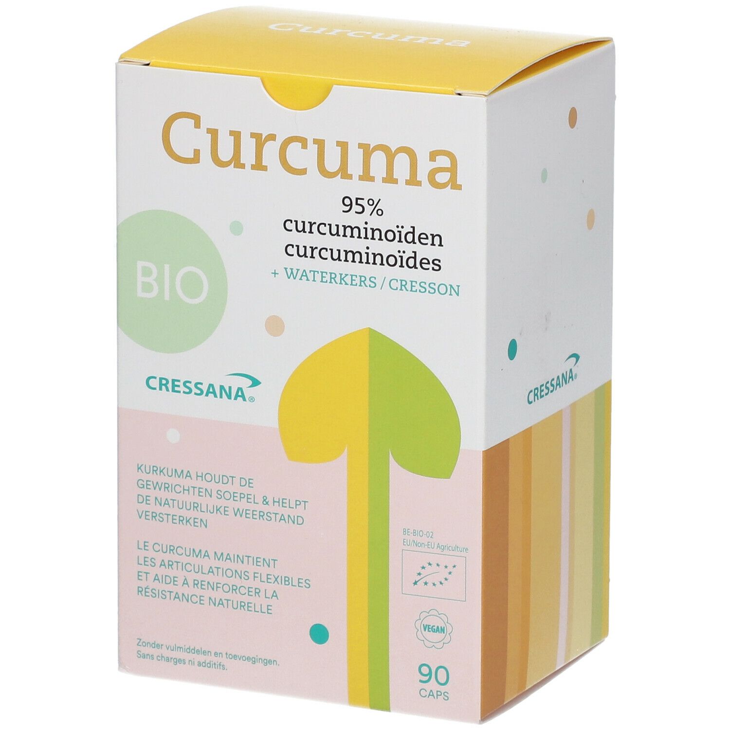 CRESSANA® Curcuma + Cresson bio Capsule(S) 90 pc(s)