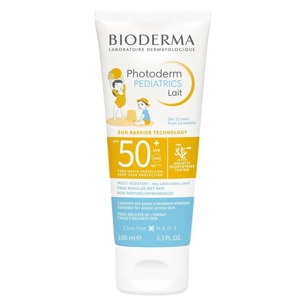 Bioderma Photoderm Lait Enfant Spf50+ Pediatrics Dès 12 Mois Peaux À Tendance Atopique 100Ml - Image 3