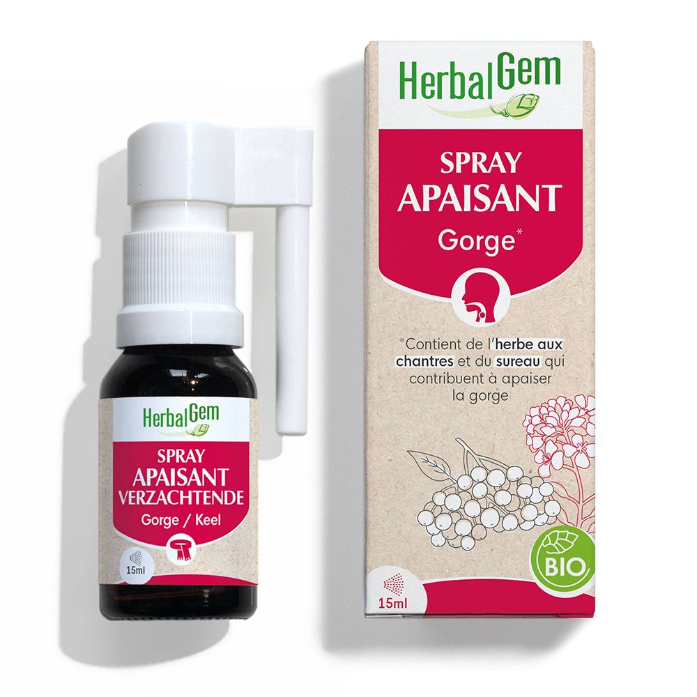 Herbalgem Spray Gorge Apaisant Bio 15Ml - Image 2