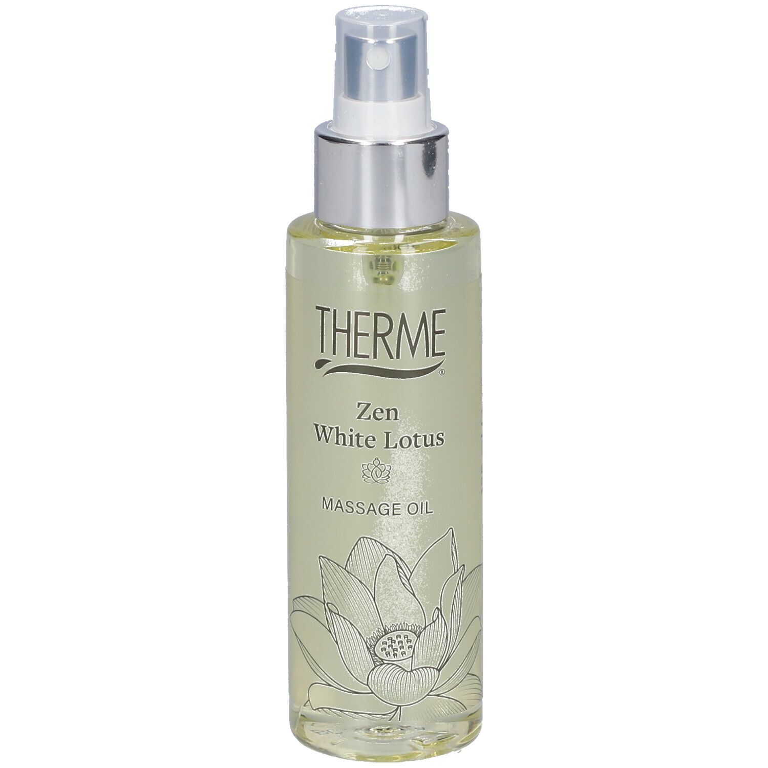 THERME Huile de massage Zen White Lotus 125 ml Huile